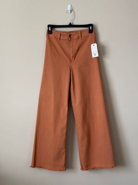 Billabong Free Fall Orange Wide Leg Pants